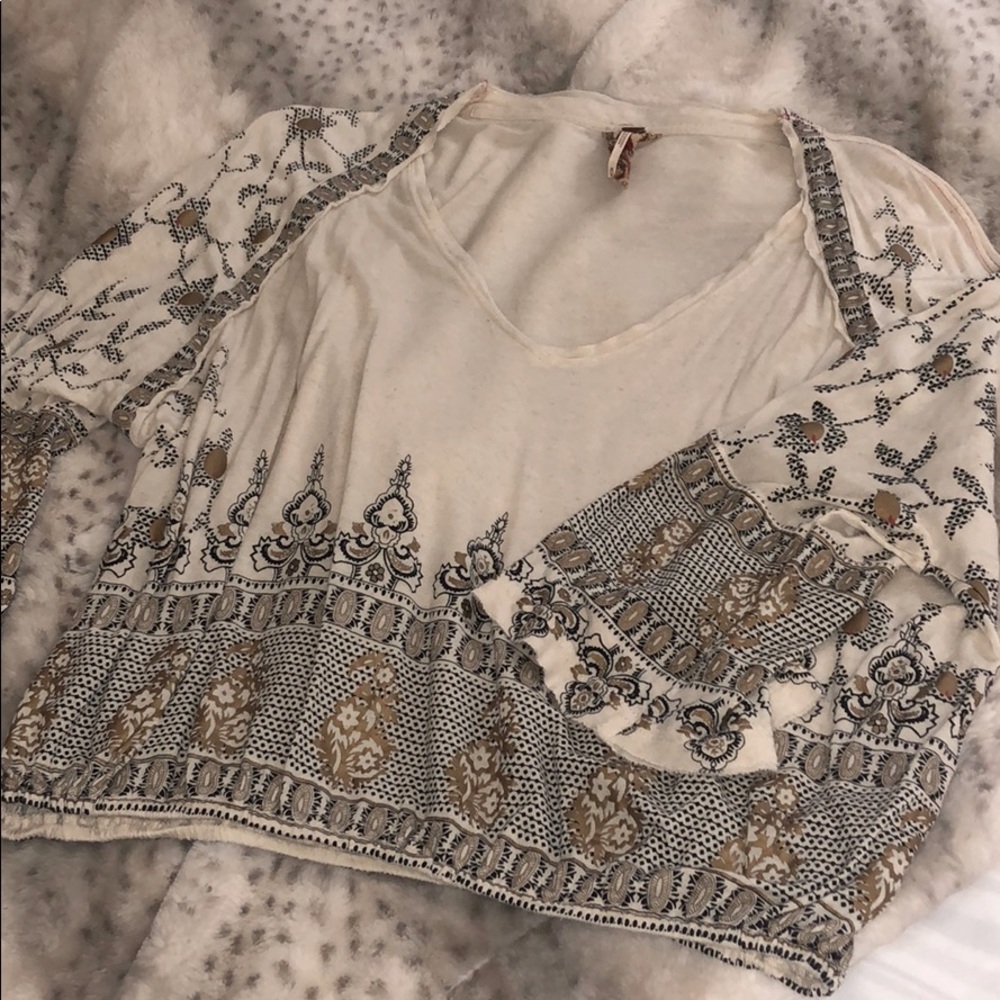 3/4 sleeve top by Free People